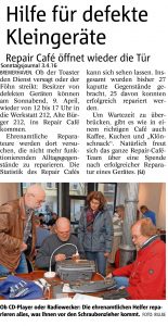 Repair Cafe @ Quartiersmeisterei